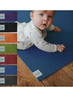 Krabbelmatte - OEKO-TEX® Blau