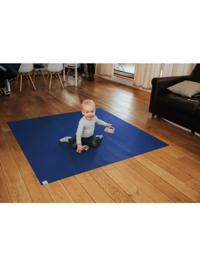 Krabbelmatte - OEKO-TEX® Blau