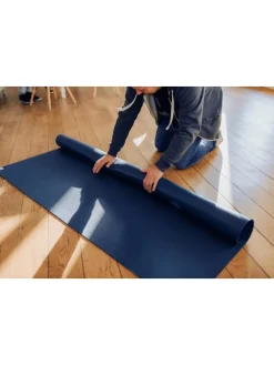 Krabbelmatte - OEKO-TEX® Blau