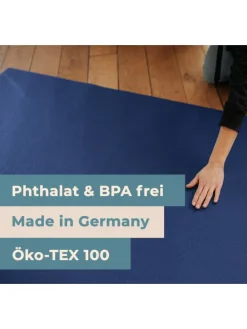 Krabbelmatte - OEKO-TEX® Blau