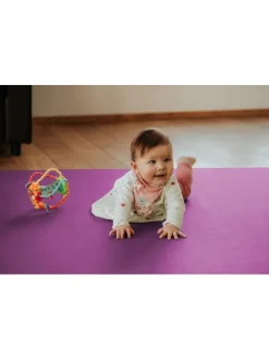 Krabbelmatte - OEKO-TEX® Pflaume