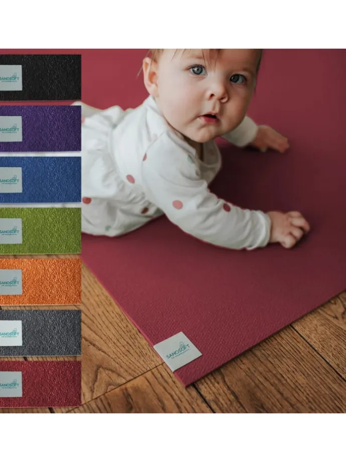 Krabbelmatte - OEKO-TEX® Rot
