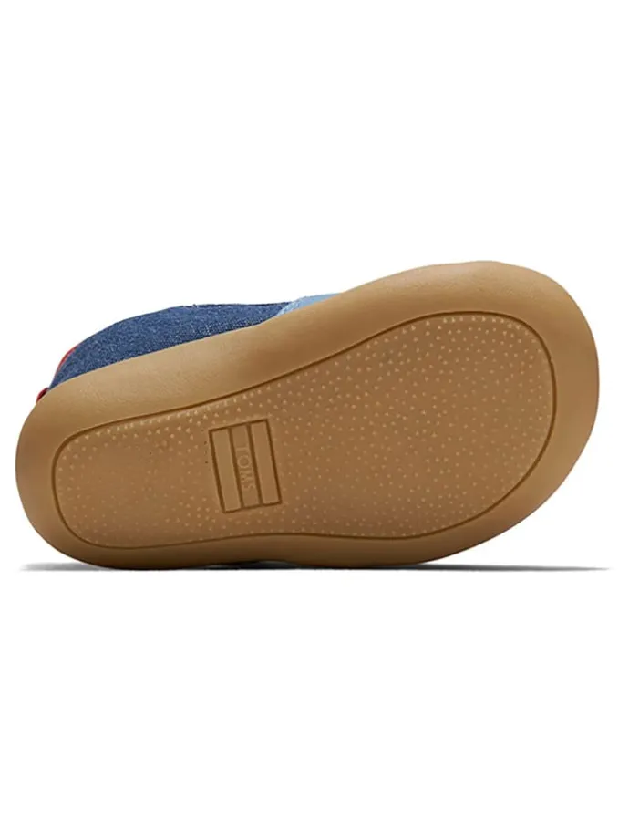Krabbelschuhe in Blau