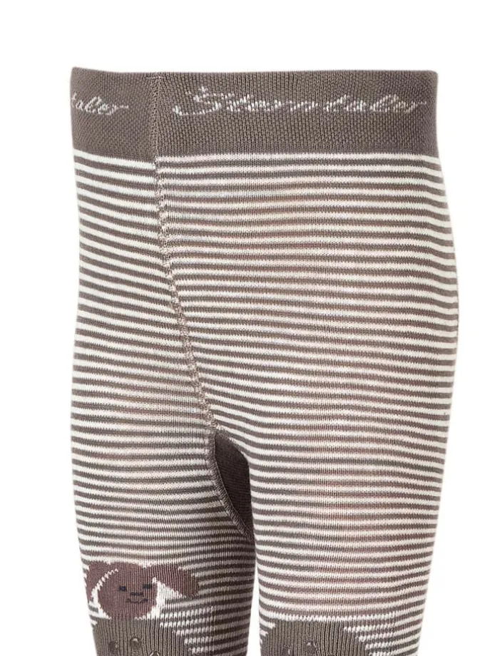 Krabbelstrumpfhose Eddy in grau