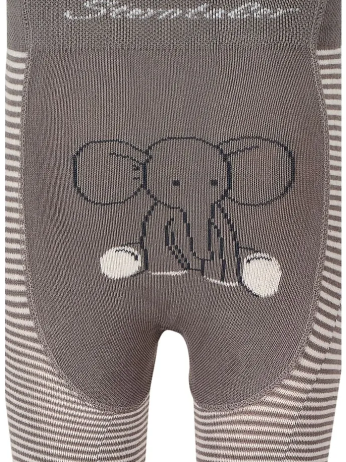 Krabbelstrumpfhose Eddy in grau