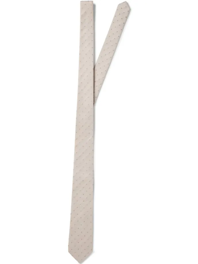 Krawatte in beige - 0001