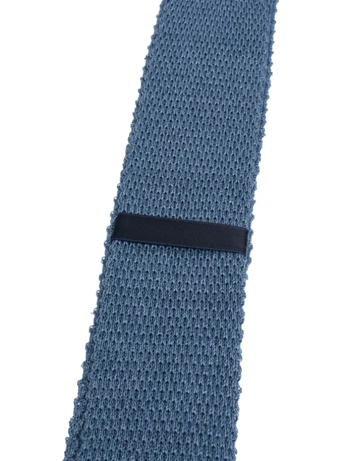 Krawatte in rauchblau