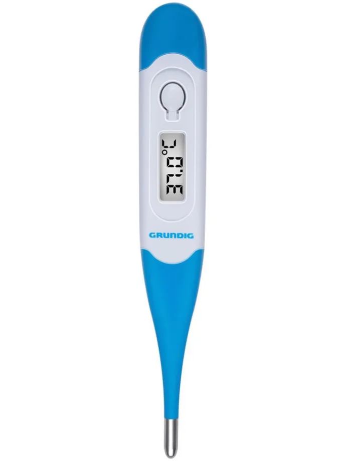 Körperthermometer in Blau