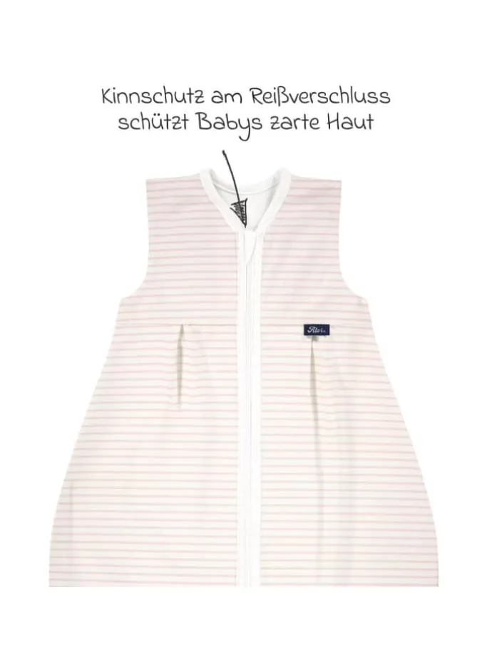 Kugelschlafsack Mäxchen Light - Organic Cotton in pink