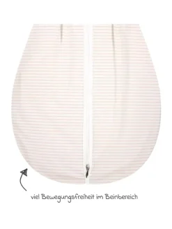 Kugelschlafsack Mäxchen Light - Organic Cotton in pink