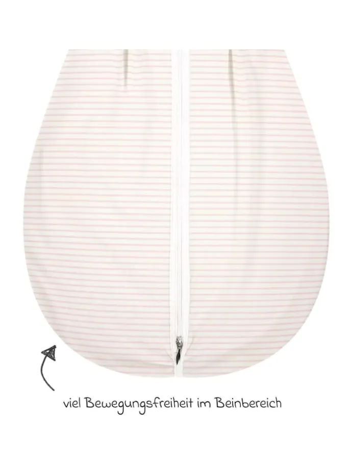 Kugelschlafsack Mäxchen Light - Organic Cotton in pink