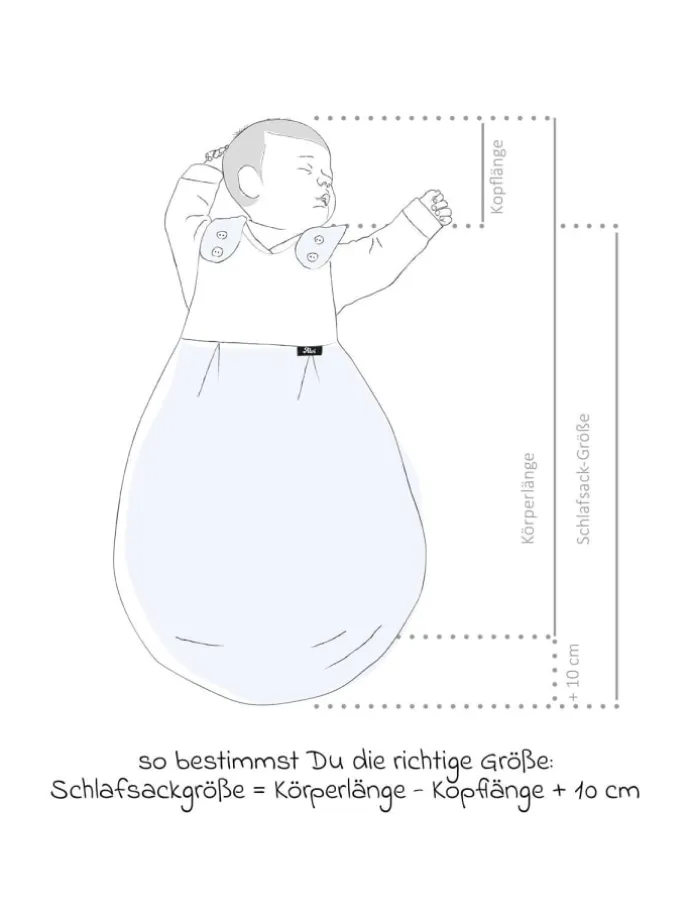 Kugelschlafsack Mäxchen Light - Organic Cotton in pink