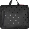 Kulturbeutel toiletbag XL in Glossy Dots Black