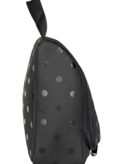 Kulturbeutel toiletbag XL in Glossy Dots Black