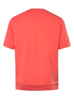 Kurzarm T-Shirt in koralle