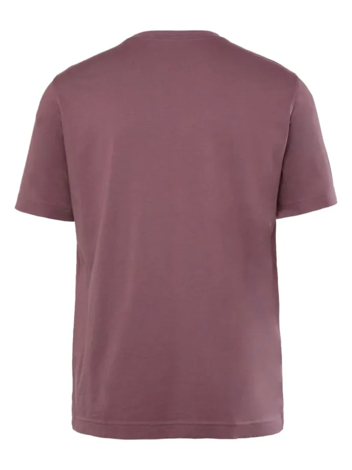 Kurzarm T-Shirt in mauve