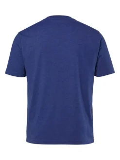 Kurzarm T-Shirt in nachtblau