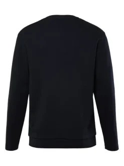 Kurzarm T-Shirt in navy blau