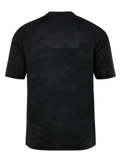 Kurzarm T-Shirt in schwarz