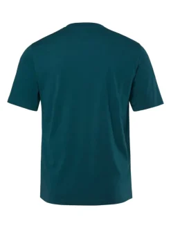 Kurzarm T-Shirt in tief grün