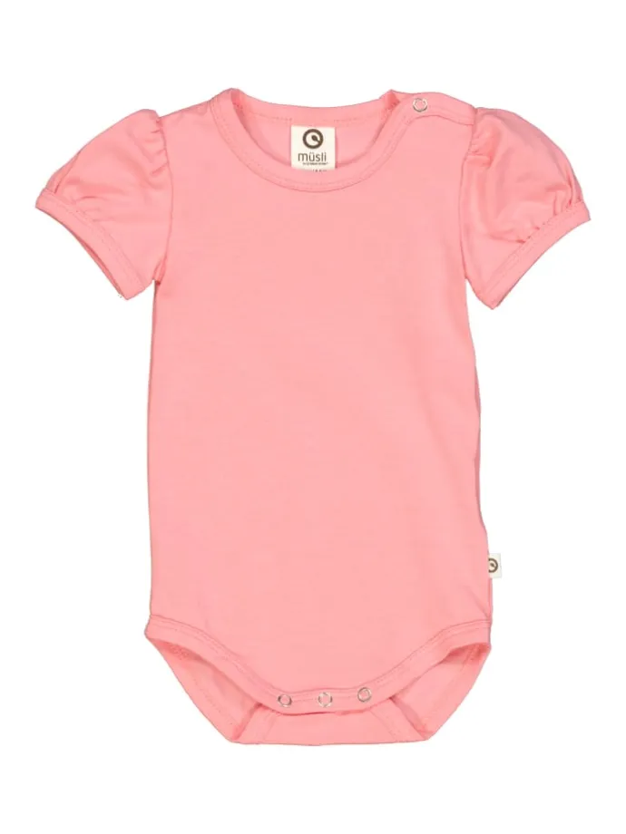Kurzarmbody 2er-Pack in cream/ Bubblegum