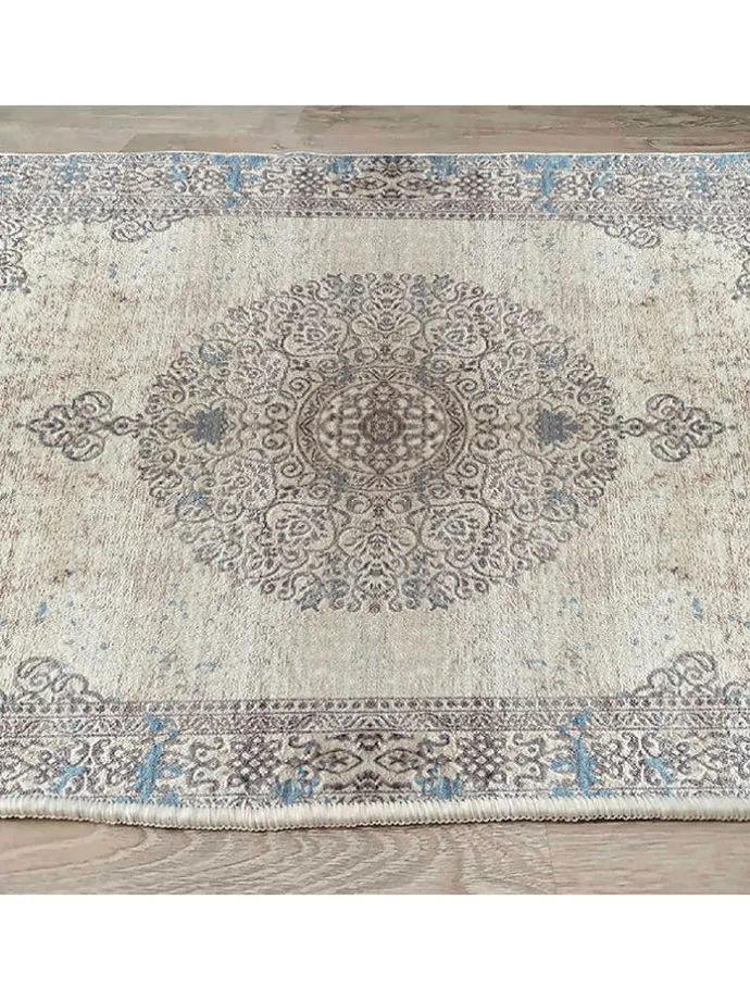 Kurzflor-Teppich in Bunt