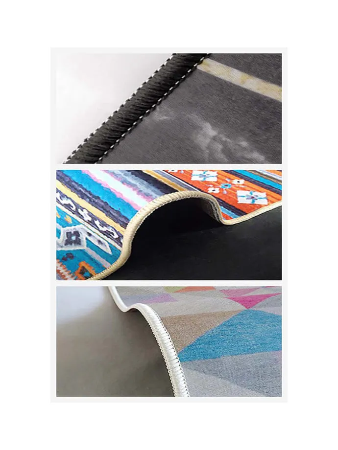 Kurzflor-Teppich ''Woopamuk521'' in Hellbraun