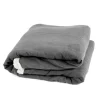 Kuscheldecke " Sherpa-Plüsch " in charcoal
