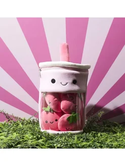 Kuscheltier ''Kawaii Bubble Tea'' in Rosa - ab 3 Jahren