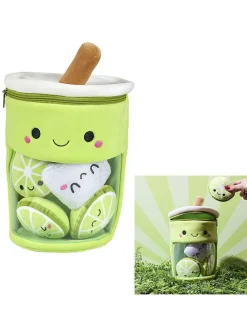 Kuscheltier ''Kawaii Bubble Tea'' in Limette - ab 3 Jahren