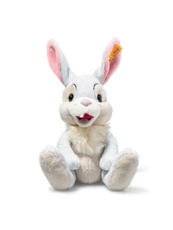 Kuscheltier "Klopfer Hase" in Weiß - ab 3 Jahren