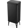 50L Mülleimer mit Sensor in Schwarz