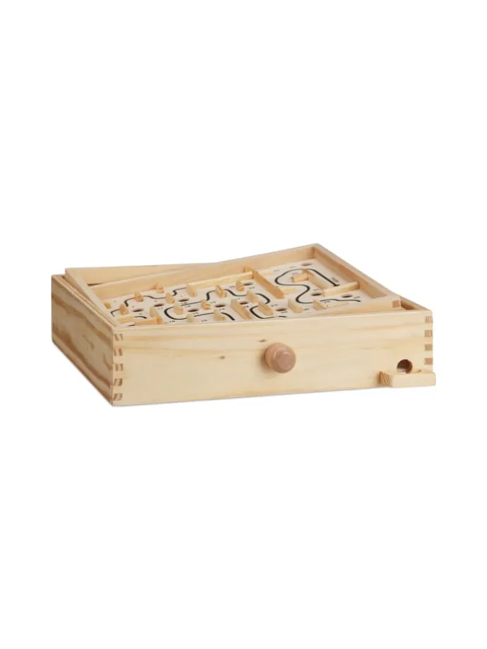 Labyrinth Spiel in Natur