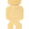 Lammfellauflage "Kingly" in Natur - (L)80 x (B)35 cm