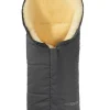 Lammfell-Fußsack in Anthrazit - (L)80 x (B)34 cm
