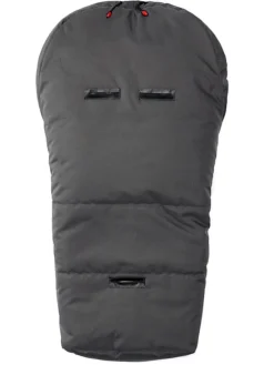 Lammfell-Fußsack in Anthrazit - (L)80 x (B)34 cm