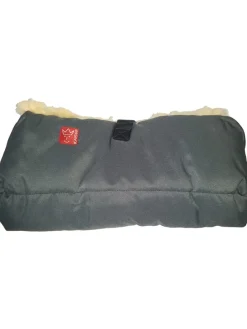 Lammfell-Handwärmer "Biggy" in Anthrazit -  (L)22 x (B)45 cm