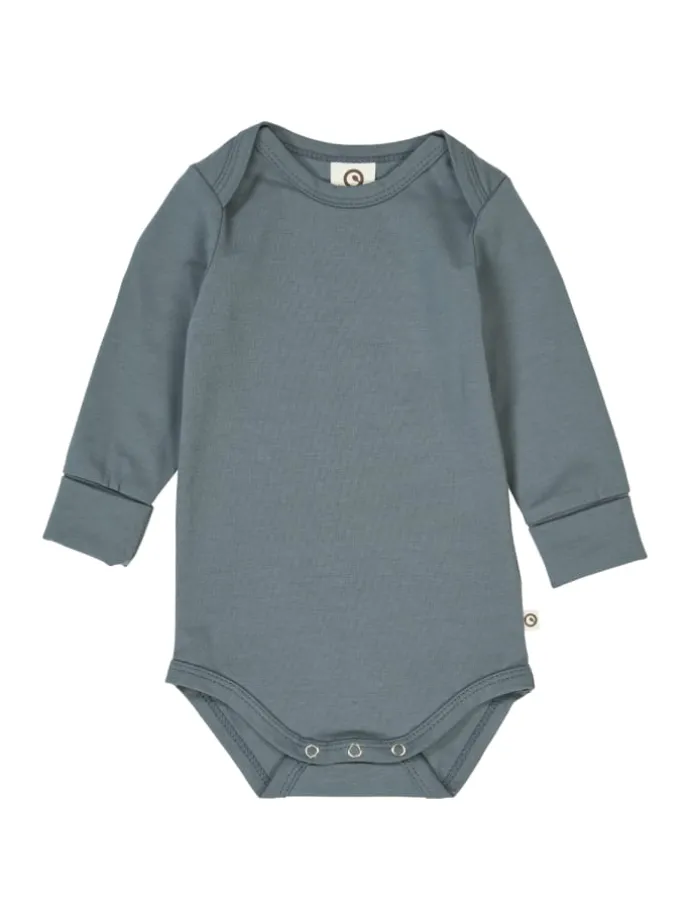 Langarmbody in Stormy blue