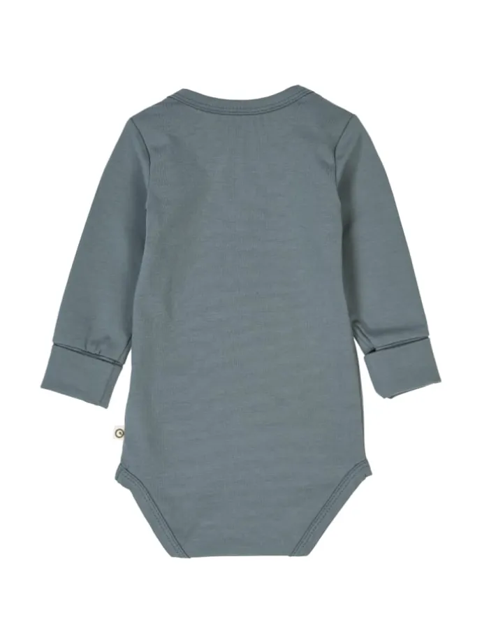 Langarmbody in Stormy blue