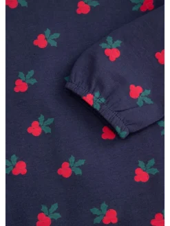 Langarmshirt in dunkelblau