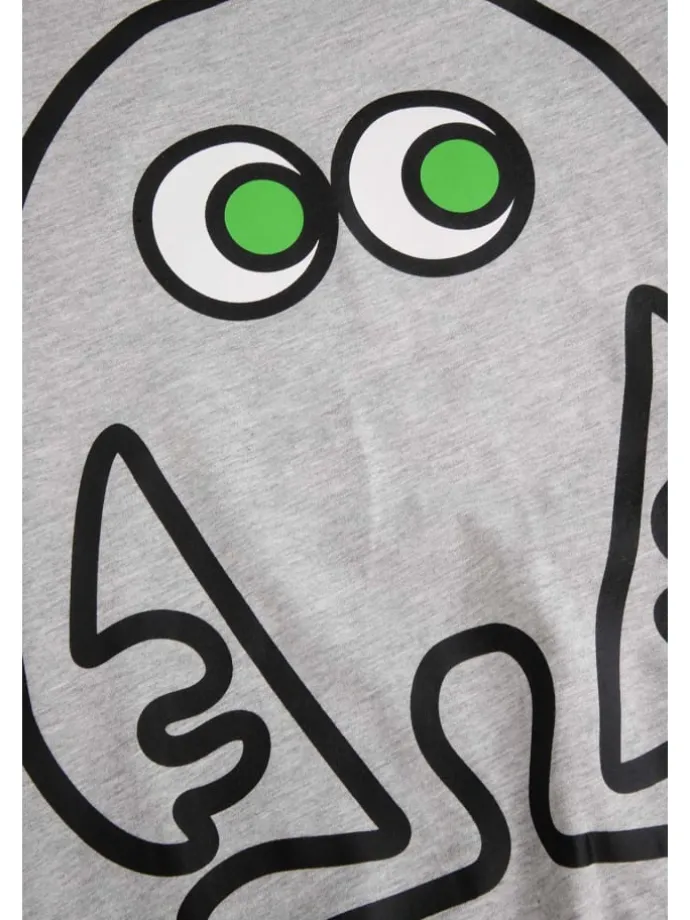 Langarmshirt in grau