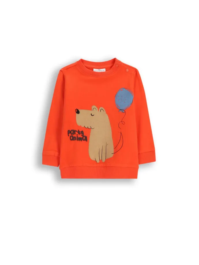 Langarmshirt in rot