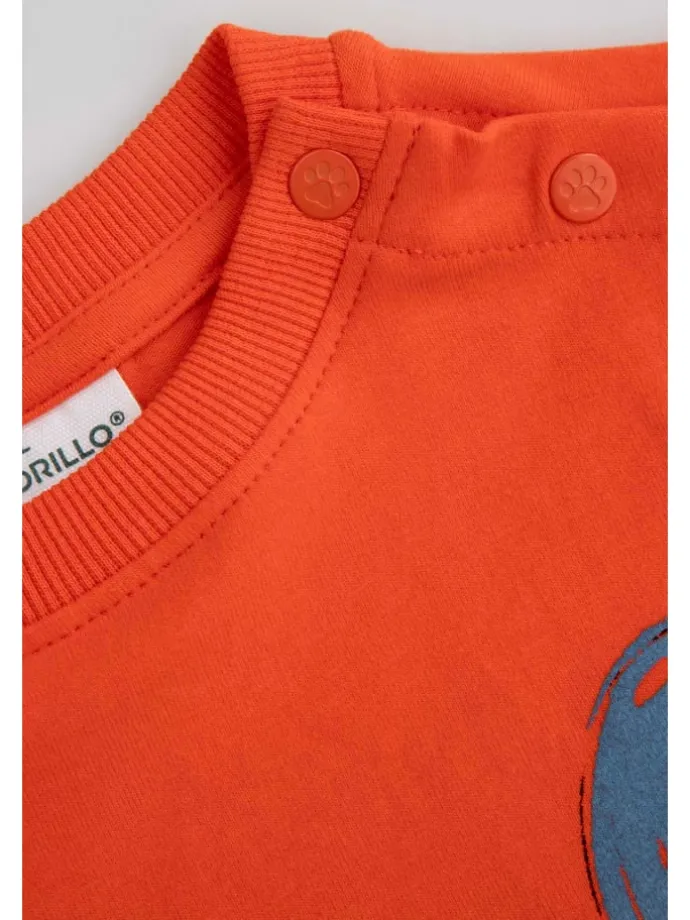 Langarmshirt in rot
