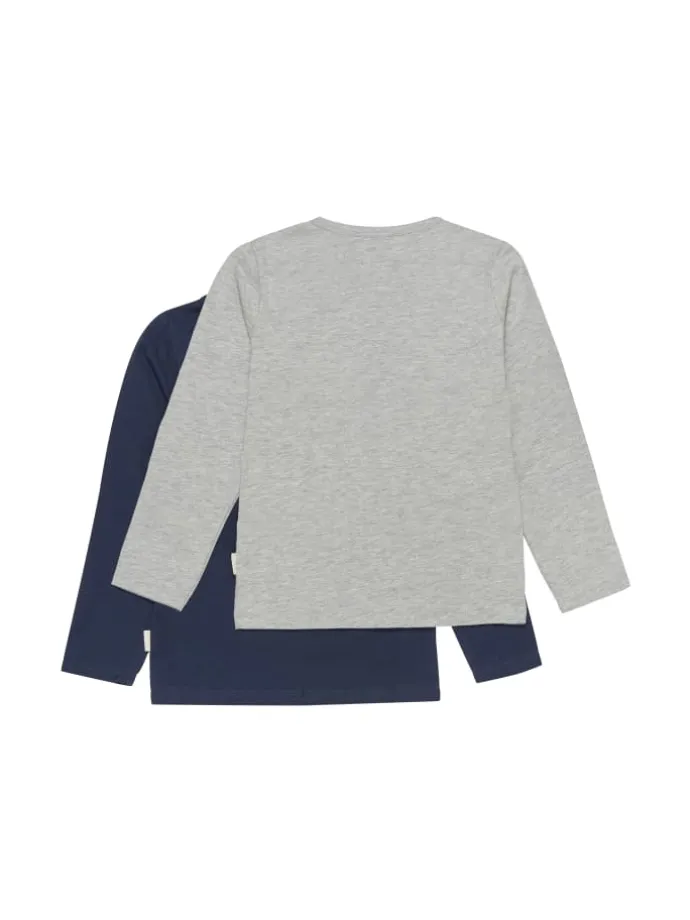 Langarmshirt MIBasic in Blau
