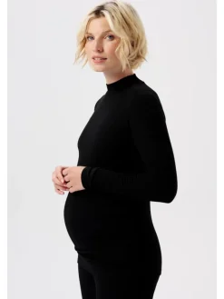 Langarmshirt Sira in Black