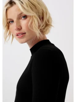 Langarmshirt Sira in Black