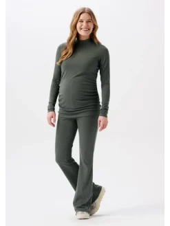 Langarmshirt Sira in Olive