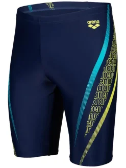 Lange Badehose in Dunkelblau