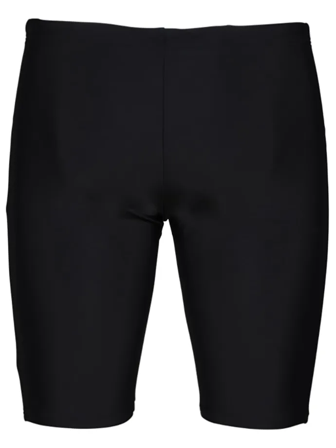 Lange Badehose in Schwarz