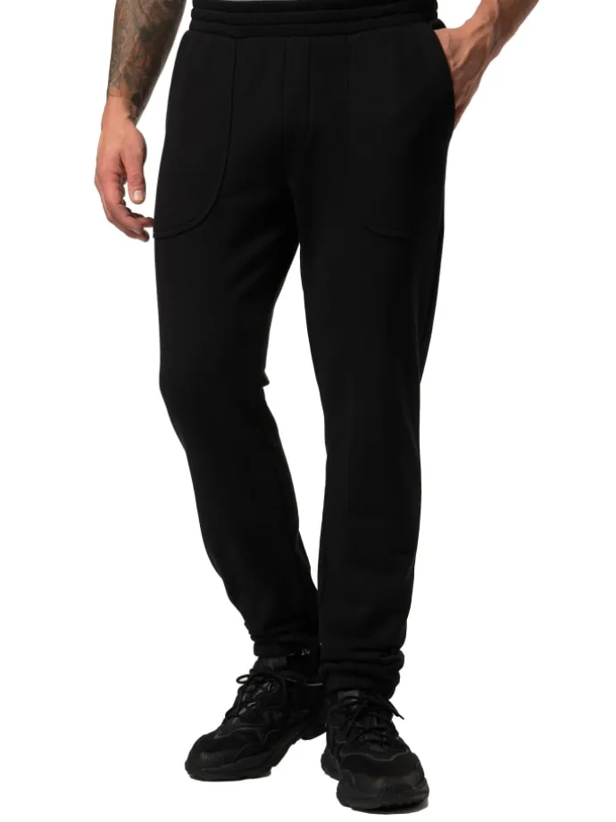 Lange Sweathose in schwarz